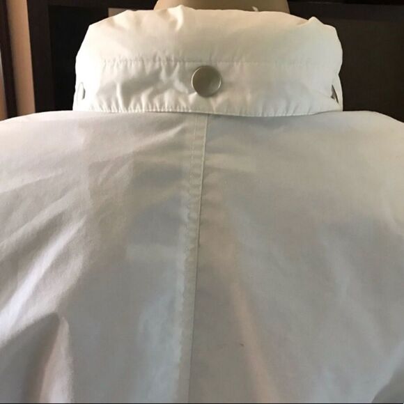 Vintage London Fog White Jacket LARGE - Picture 6 of 8